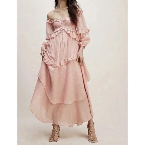 Spell and the Gypsy Clementine Mermaid MaxiDress Size XL Boho Anthropologie - Picture 2 of 8